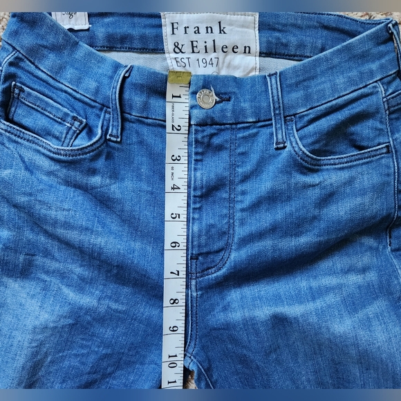 Frank and Eileen Sligo Skinny Jeans Raw Hem Size 26 - Picture 9 of 12